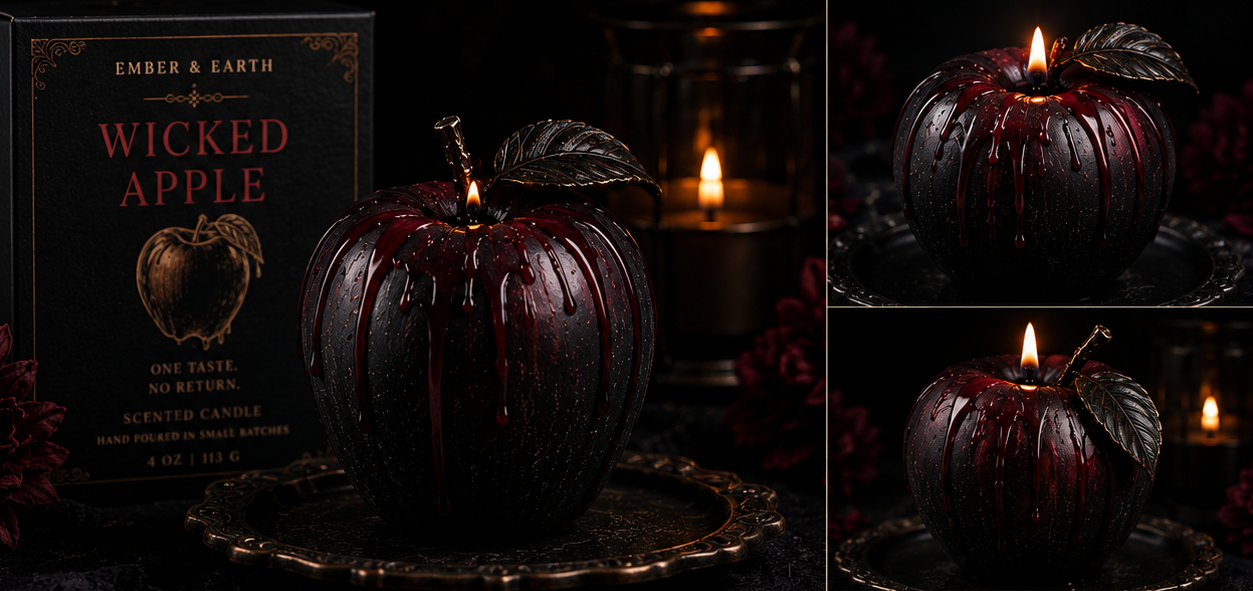 Wicked Apple Soy Candle