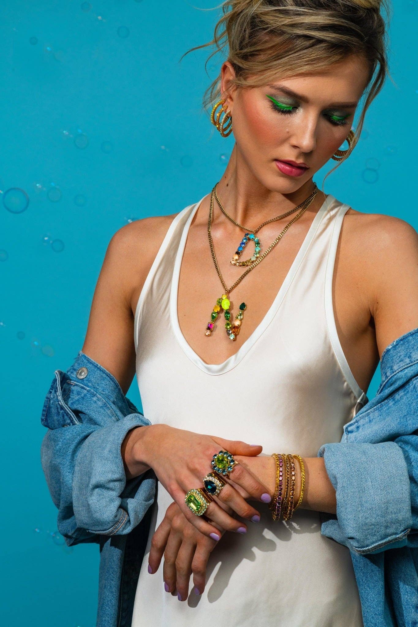 Slim Hoop Earrings