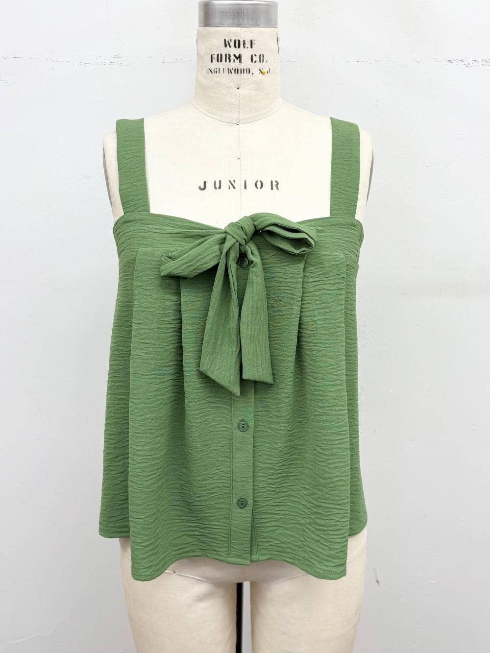 Tie Front Flowy Cami Top
